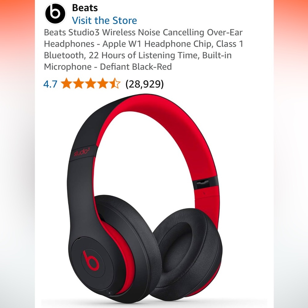 Beats Studio3 wireless headphones